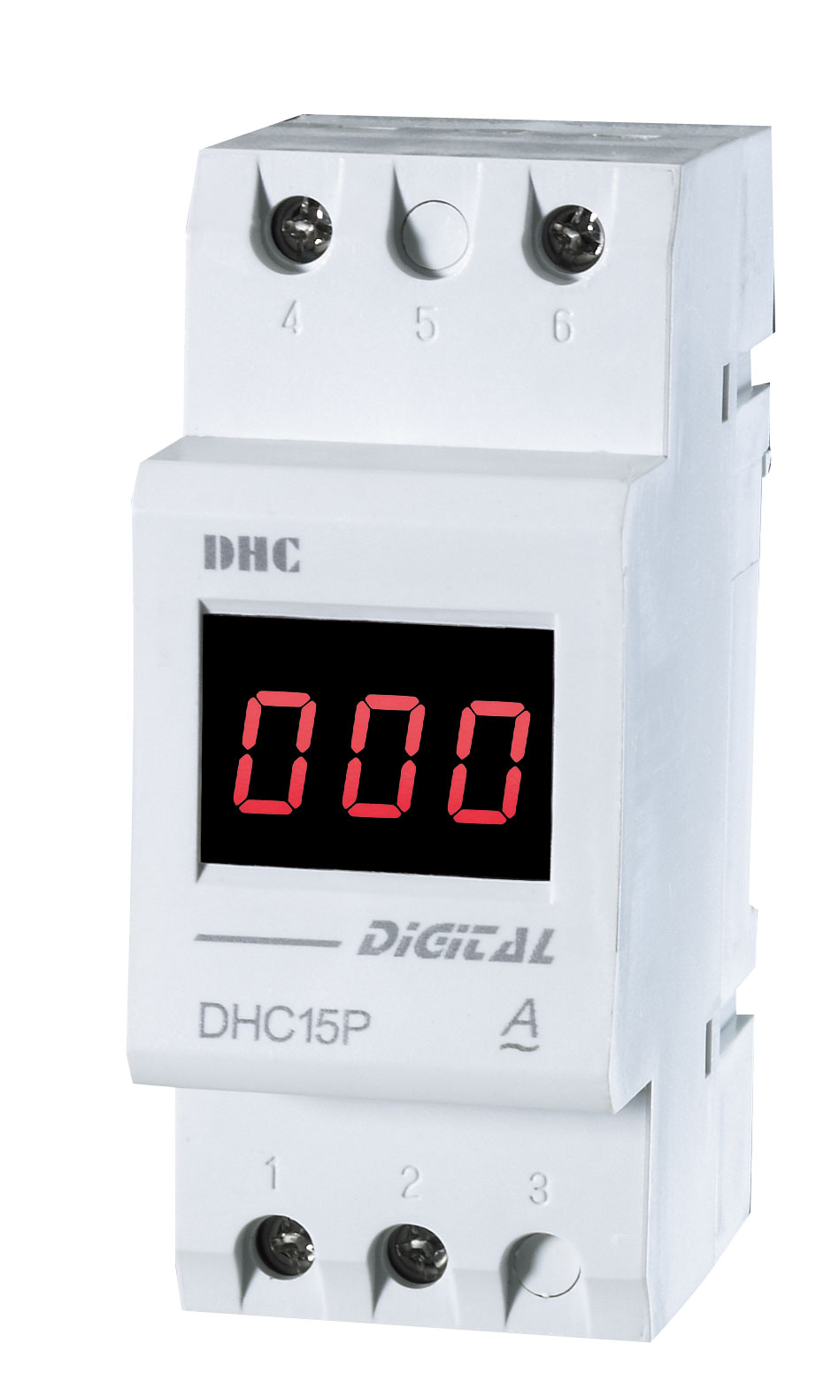 DHC15P系列  导轨式数显电压电流表